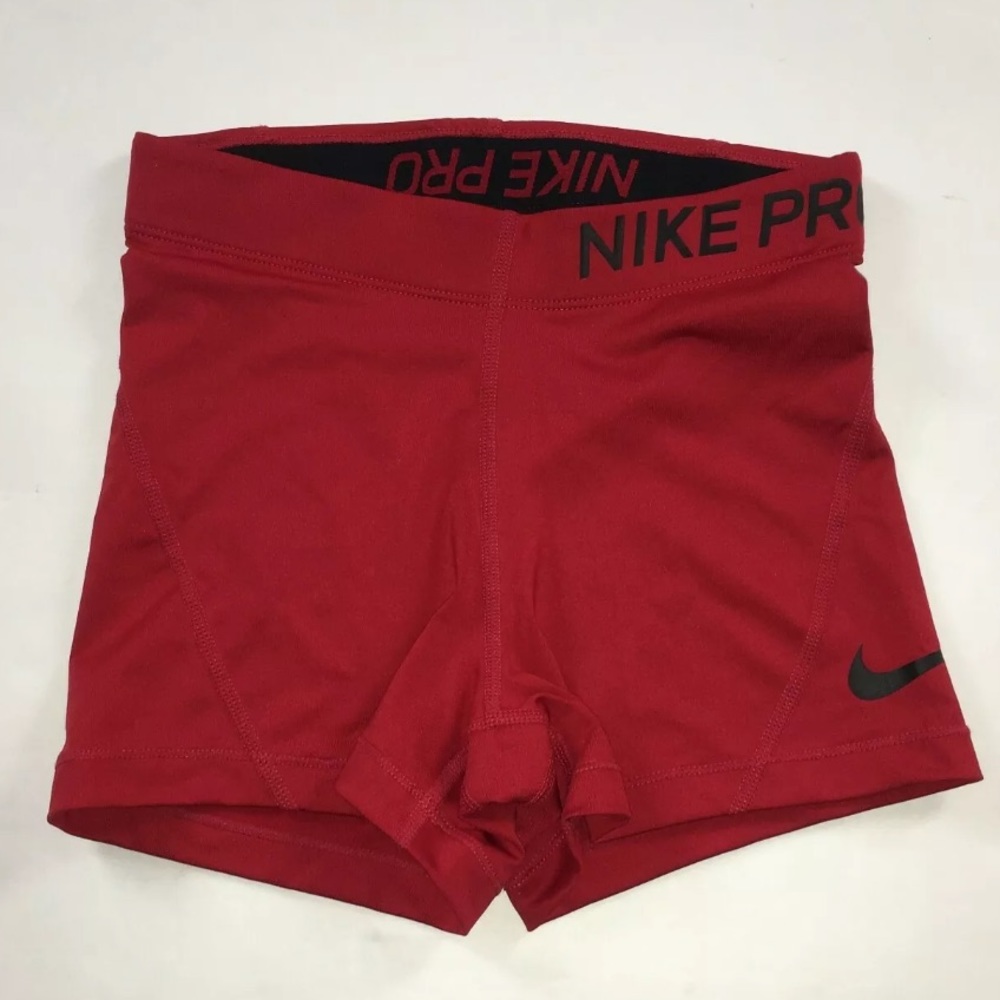 ❌SOLD❌ Red Nike Pro Shorts